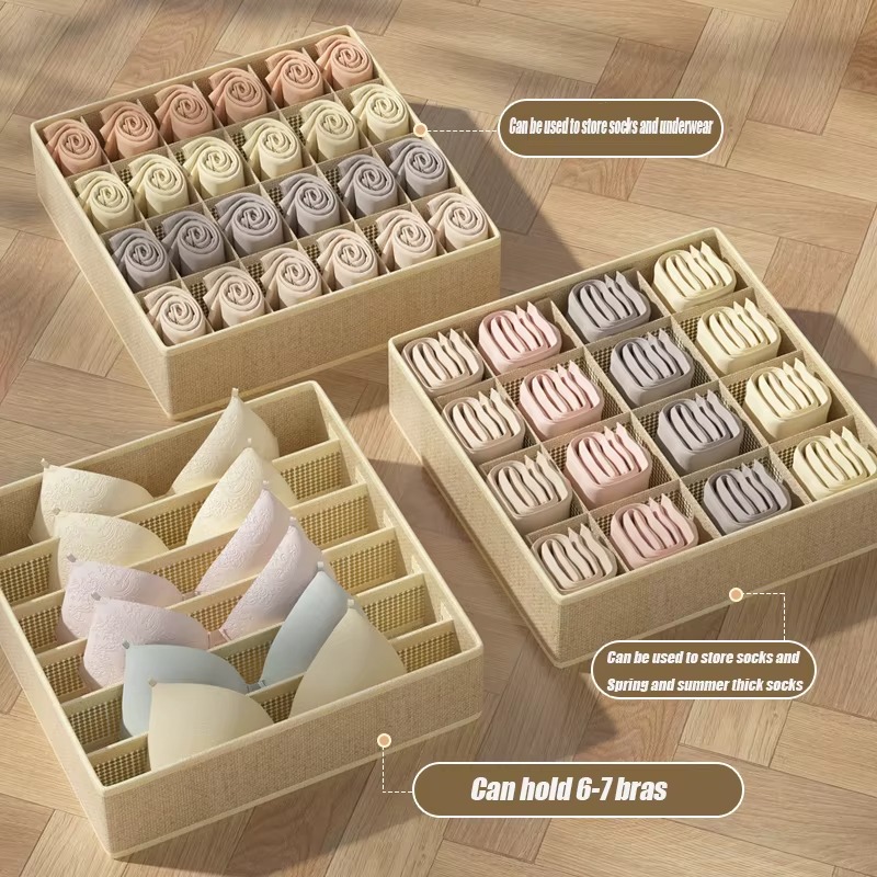 1-2Pcs Non-woven Fabric Underw – Sock Organizer Tray recenzja i cena