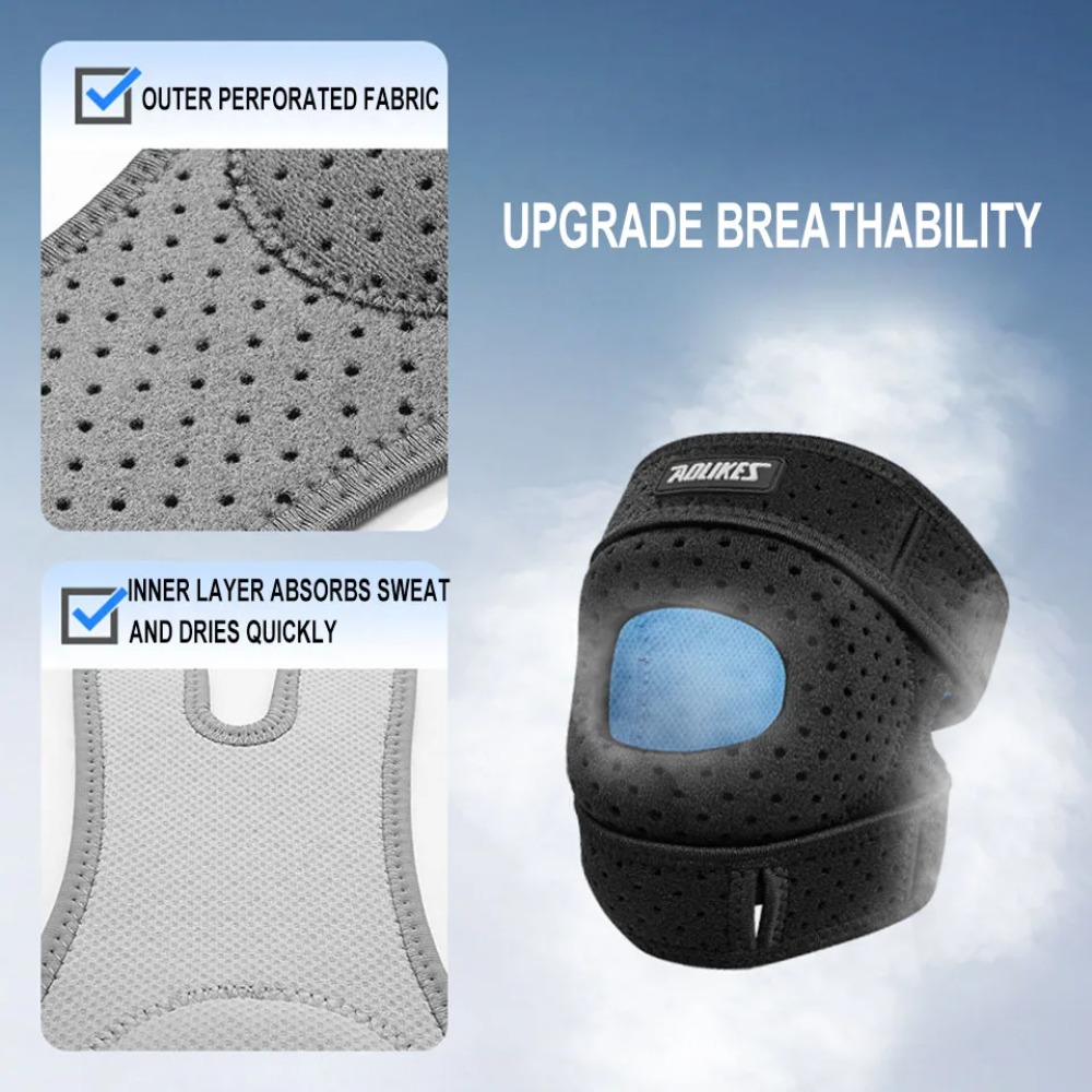 New 1PCS Patella Knee Brace Co – Compression Sleeve Calf recenzja i cena