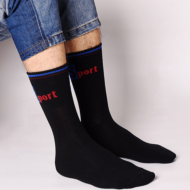 3 Pairs/Pack Big Large Socks E – Cotton Crew Sock Pack recenzja i cena