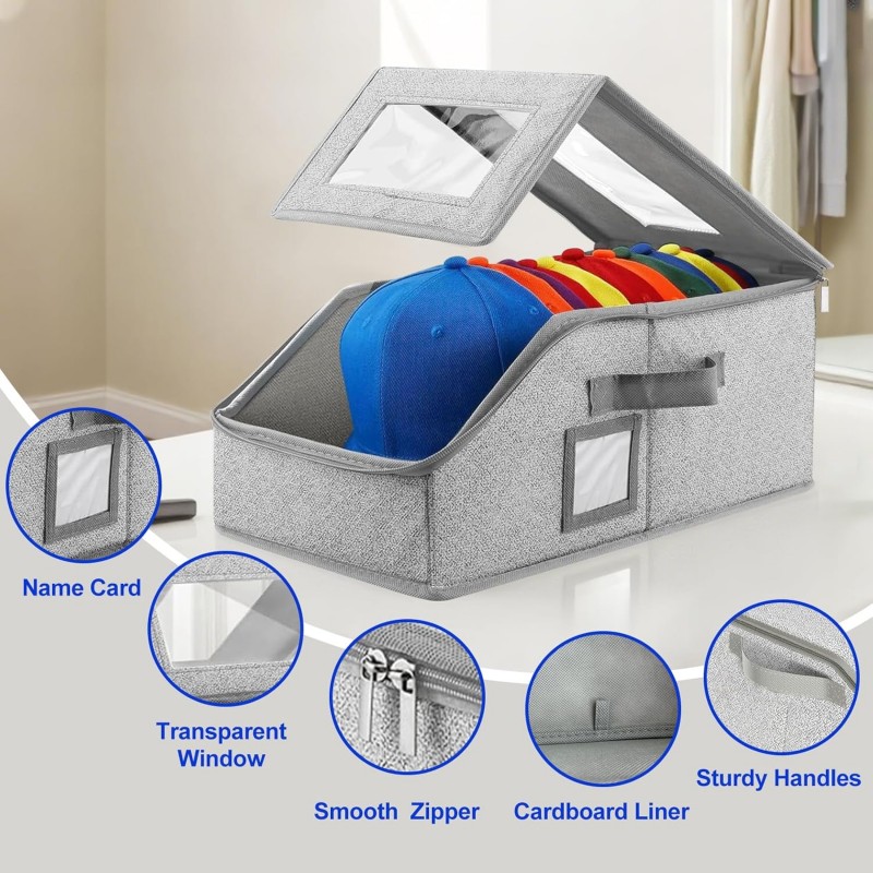 Foldable Zipper Baseball Cap S – Sock Organizer Tray recenzja i cena
