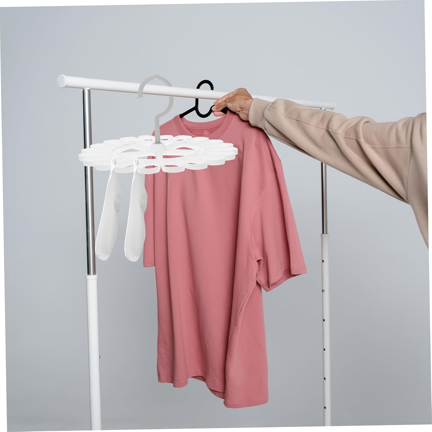Round Drying Rack Large Capaci – Sock Organizer Tray recenzja i cena