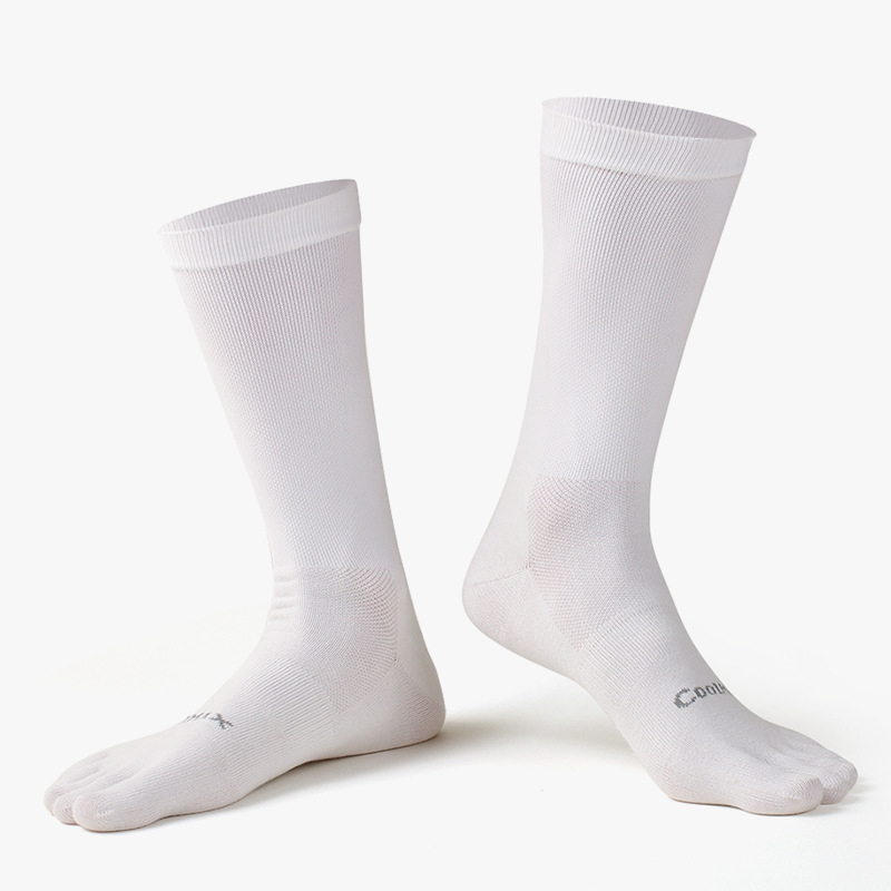 1/5 Pairs Men's High Crew Five – Toe Sock Split recenzja i cena