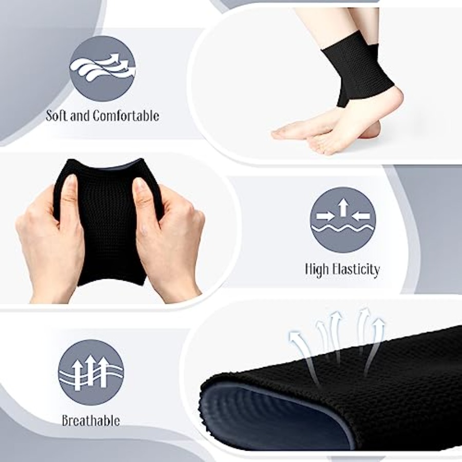 2 Pcs Ankle Gel Sleeves Padded – Ankle Brace Sock recenzja i cena