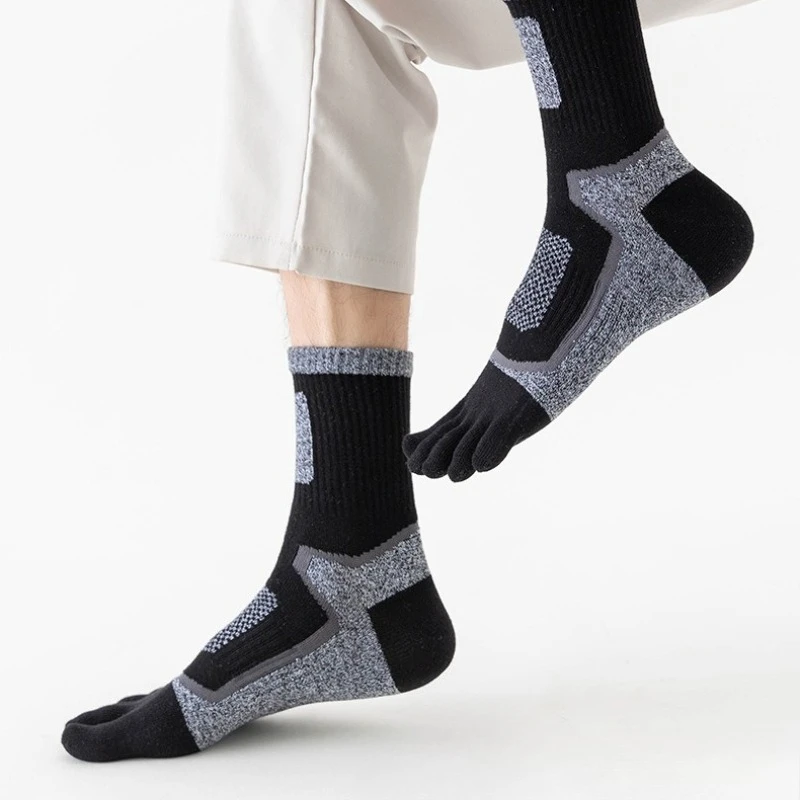 3 Pairs Men Sports Five Finger – Toe Sock Split recenzja i cena