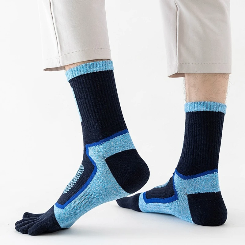 3 Pairs Men Sports Five Finger – Toe Sock Split recenzja i cena