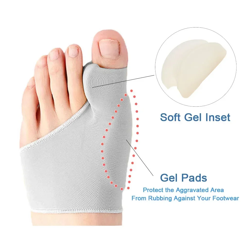 1/2Pair Toe Separator Hallux V – Ankle Brace Sock recenzja i cena