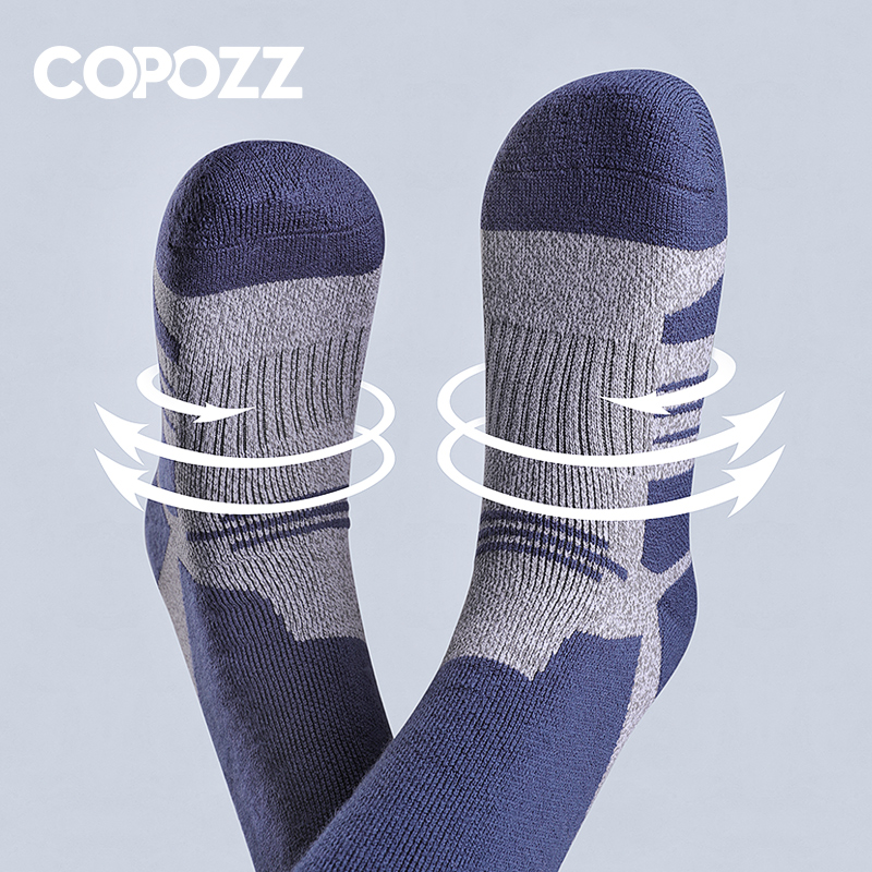 COPOZZ Winter Men Women Therma – Wool Hiking Sock recenzja i cena