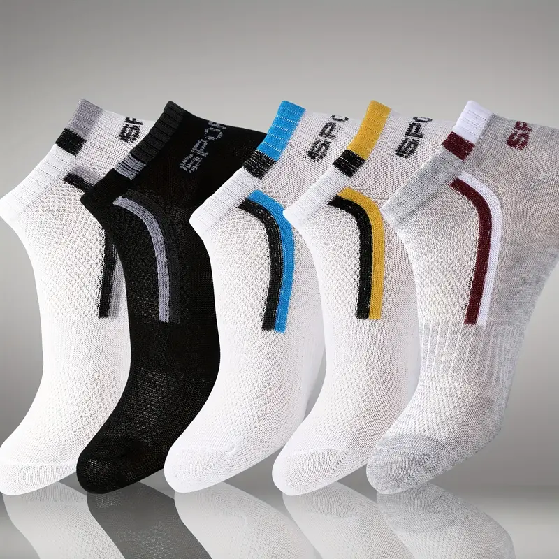 30Pairs Men's Color-block Mesh – Ankle Sock Low Cut recenzja i cena