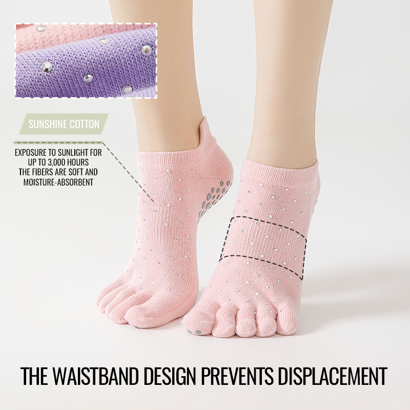 MiiOW Non-Slip Grip Pilates So – Grip Sock Yoga recenzja i cena