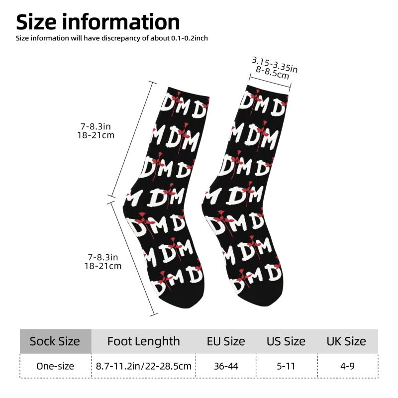 Custom Depeche Mode Mens Crew  – Dress Sock Men recenzja i cena