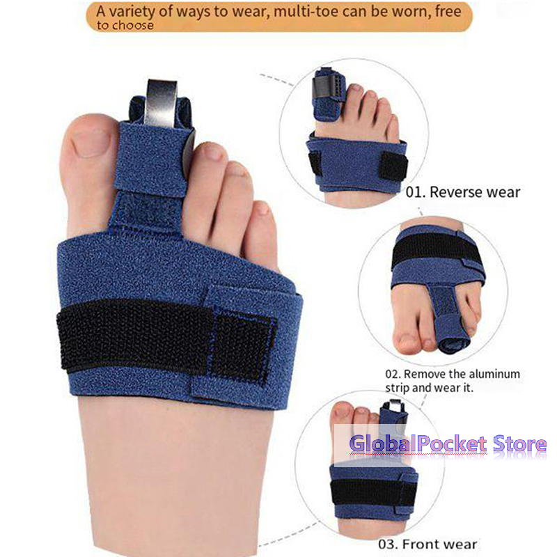1Pcs Toe Corrector Toe Fractur – Ankle Brace Sock recenzja i cena