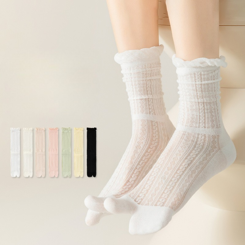 5 Pairs Split-toe Socks Women  – Toe Sock Split recenzja i cena