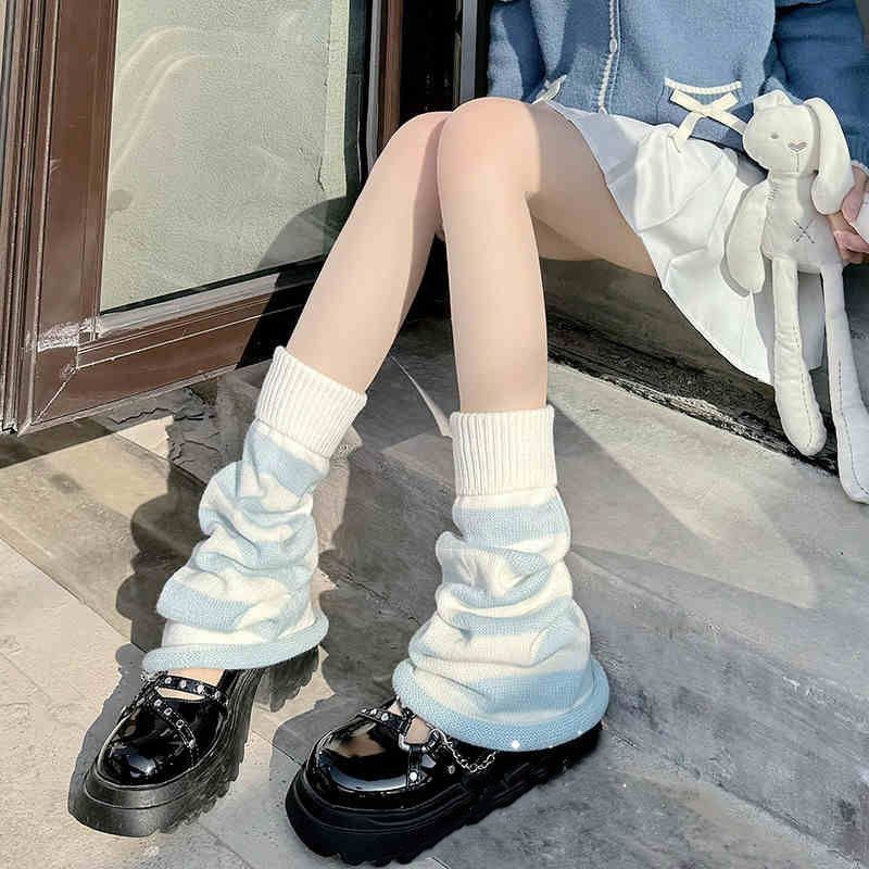 Y2K Striped Leg Warmers Star R – Boot Sock Slouchy recenzja i cena