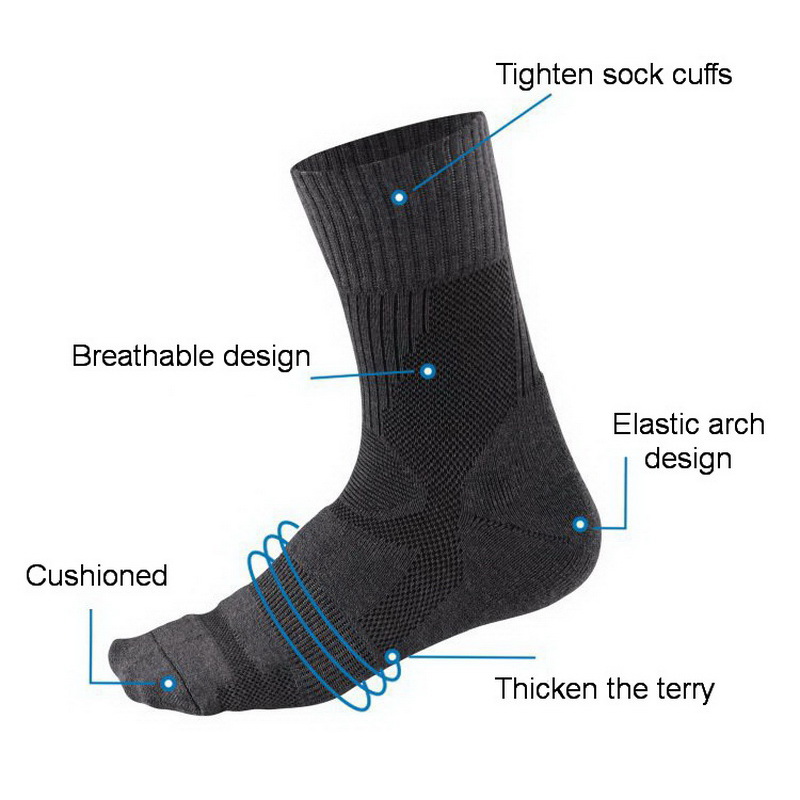 1 Pair Merino Wool Sock Winter – Wool Hiking Sock recenzja i cena