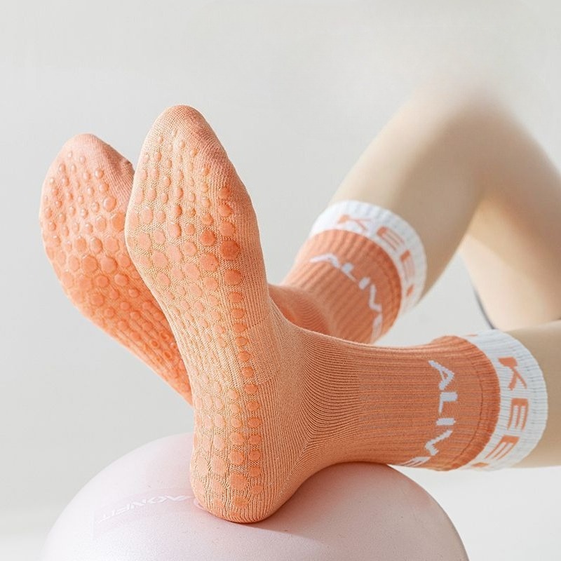 Women's Non-Slip Yoga Socks wi – Grip Sock Yoga recenzja i cena