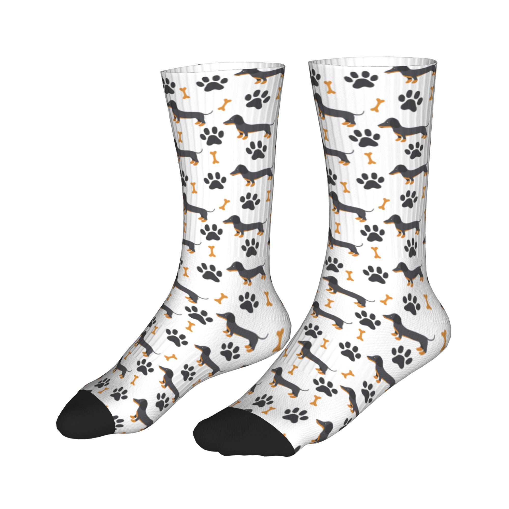 Cute Puppy Dog Dachshund Dress – Dress Sock Men recenzja i cena