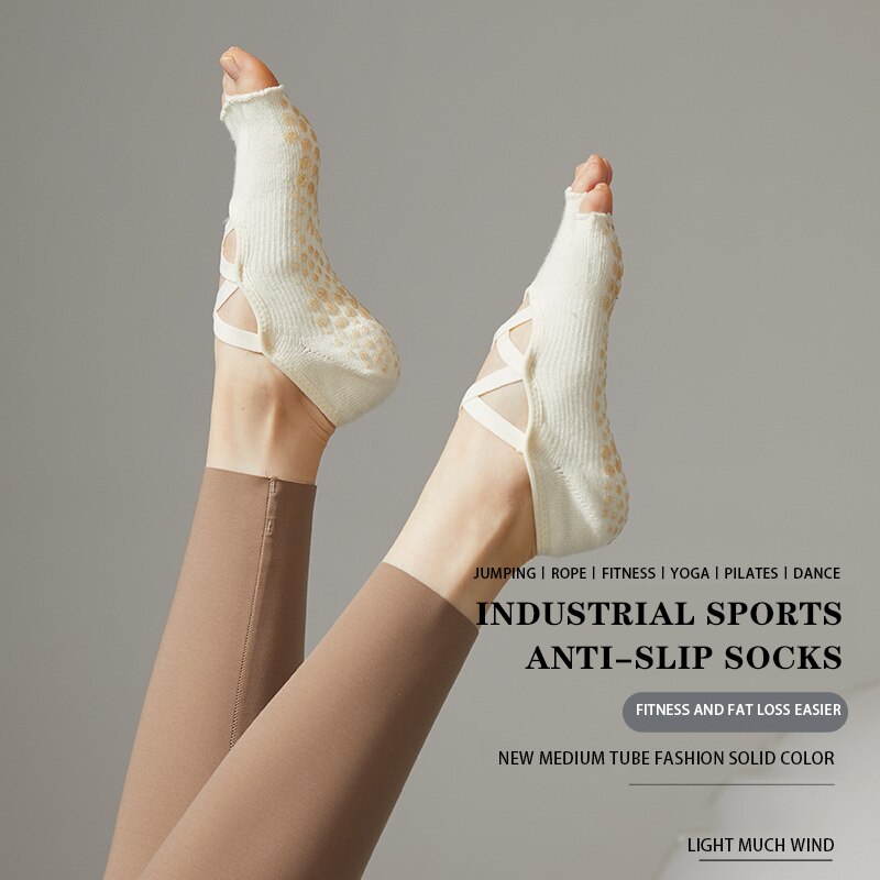 Ladies Yoga Socks Non Slip Gri – Grip Sock Yoga recenzja i cena