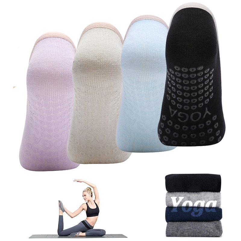 Ladies Non-Slip Pilates Socks  – Grip Sock Yoga recenzja i cena