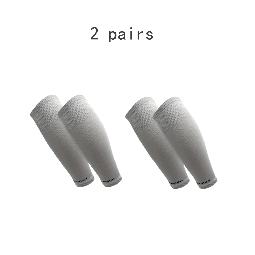 2 pairs of sports leg guards,  – Compression Sleeve Calf recenzja i cena