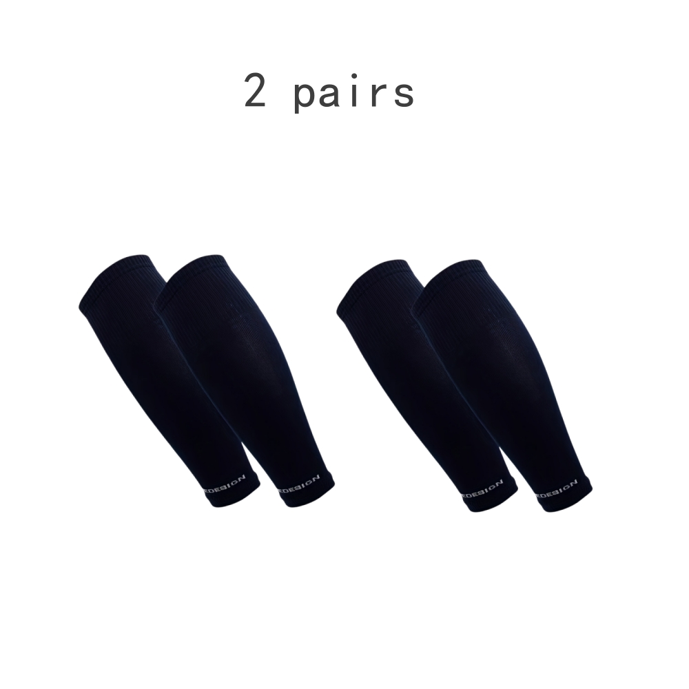 2 pairs of sports leg guards,  – Compression Sleeve Calf recenzja i cena