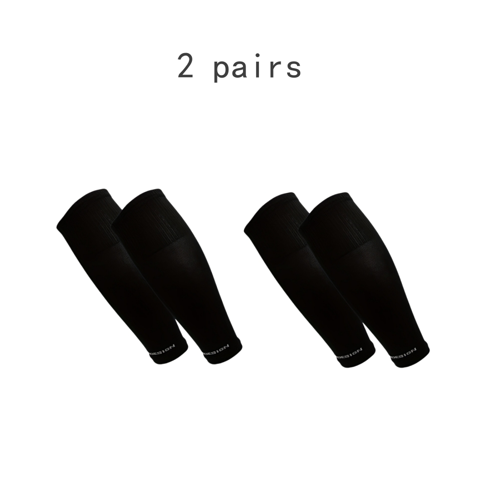 2 pairs of sports leg guards,  – Compression Sleeve Calf recenzja i cena