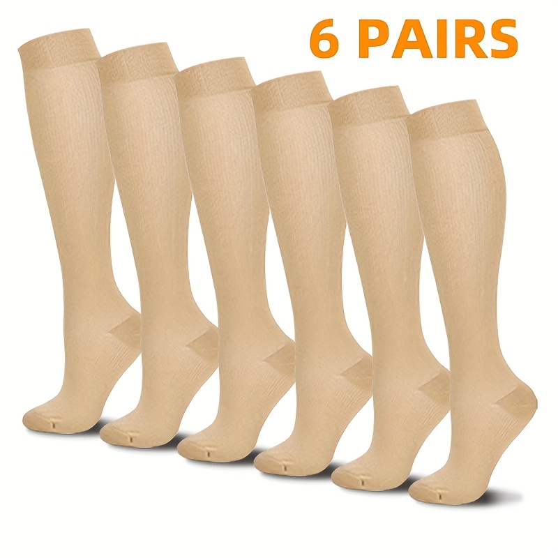 6 Pairs Mid-Calf Compression S – Wool Hiking Sock recenzja i cena
