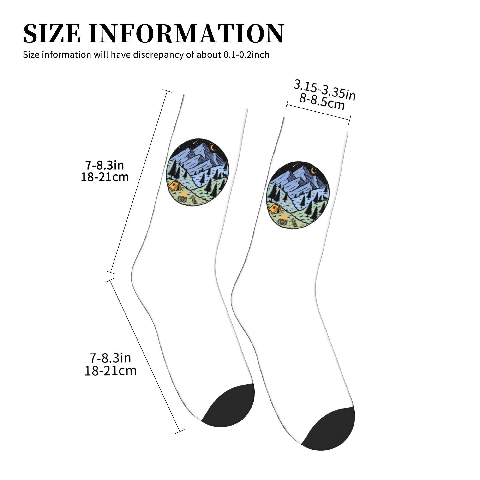 Adventure Camping  Mountain Ca – Dress Sock Men recenzja i cena