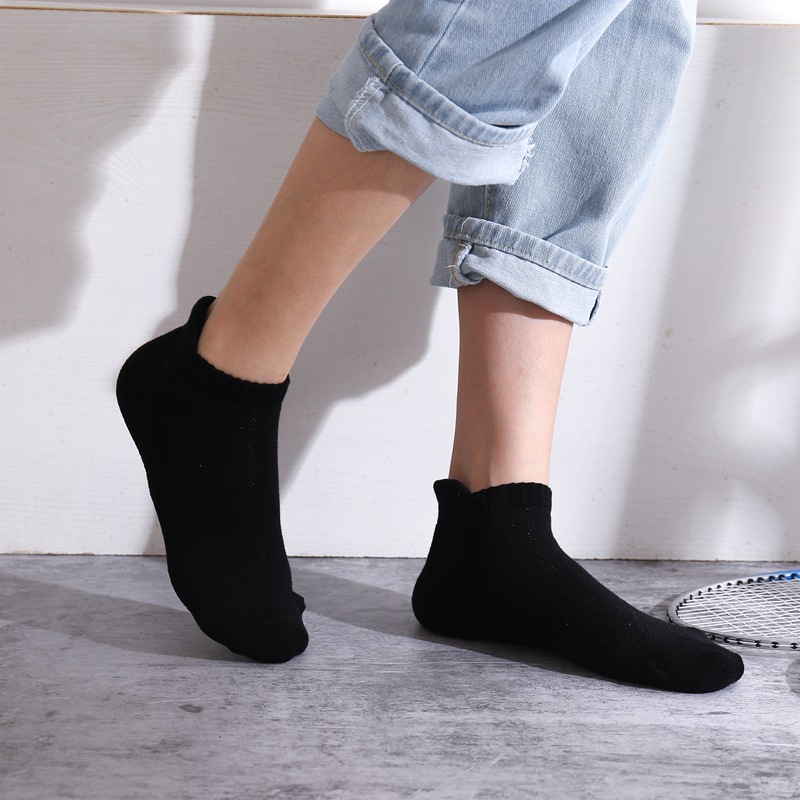 1/5/10 Pairs Unisex Cotton Spo – Ankle Sock Low Cut recenzja i cena