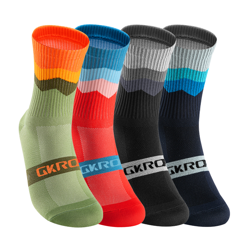 GKRQ 4 Pairs Bike Socks Men Nu – Compression Sock Medical recenzja i cena