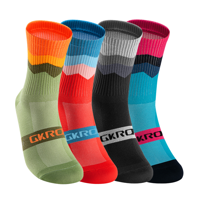 GKRQ 4 Pairs Bike Socks Men Nu – Compression Sock Medical recenzja i cena