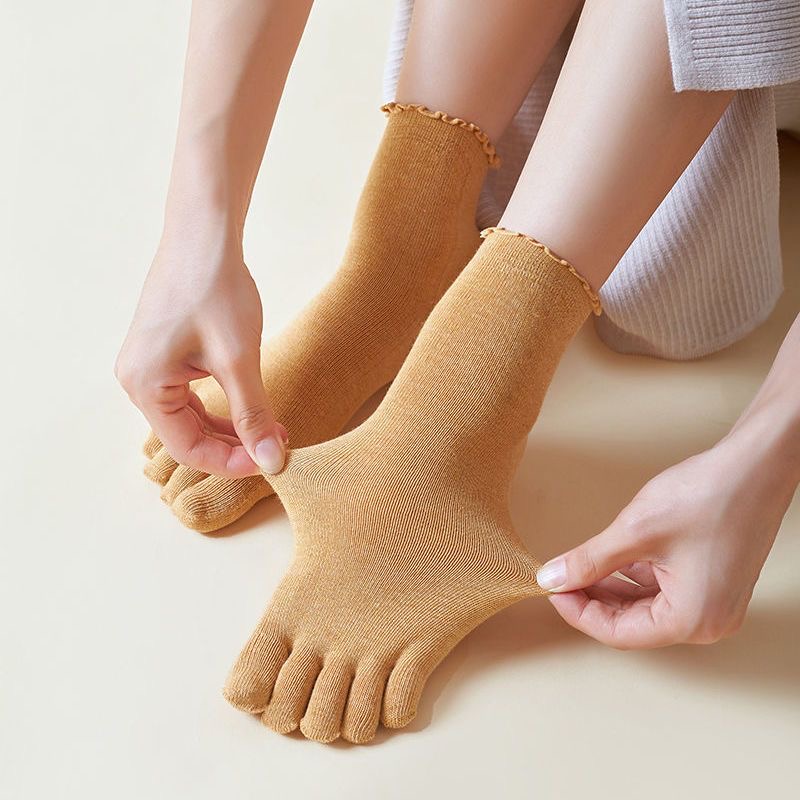 1/5 Pairs Cotton Women Five Fi – Toe Sock Split recenzja i cena
