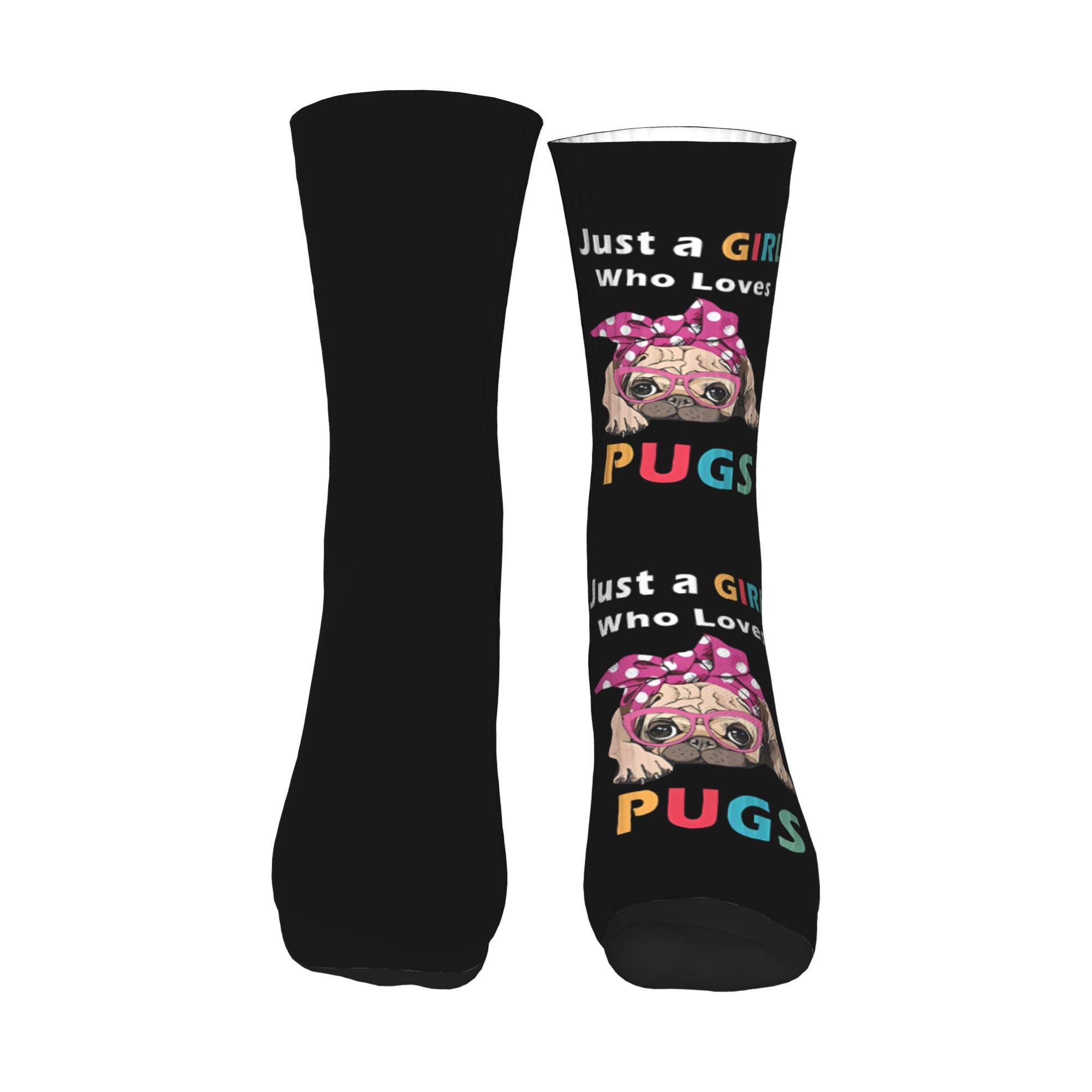 Fun Men's Just a Girl Who Love – Dress Sock Men recenzja i cena