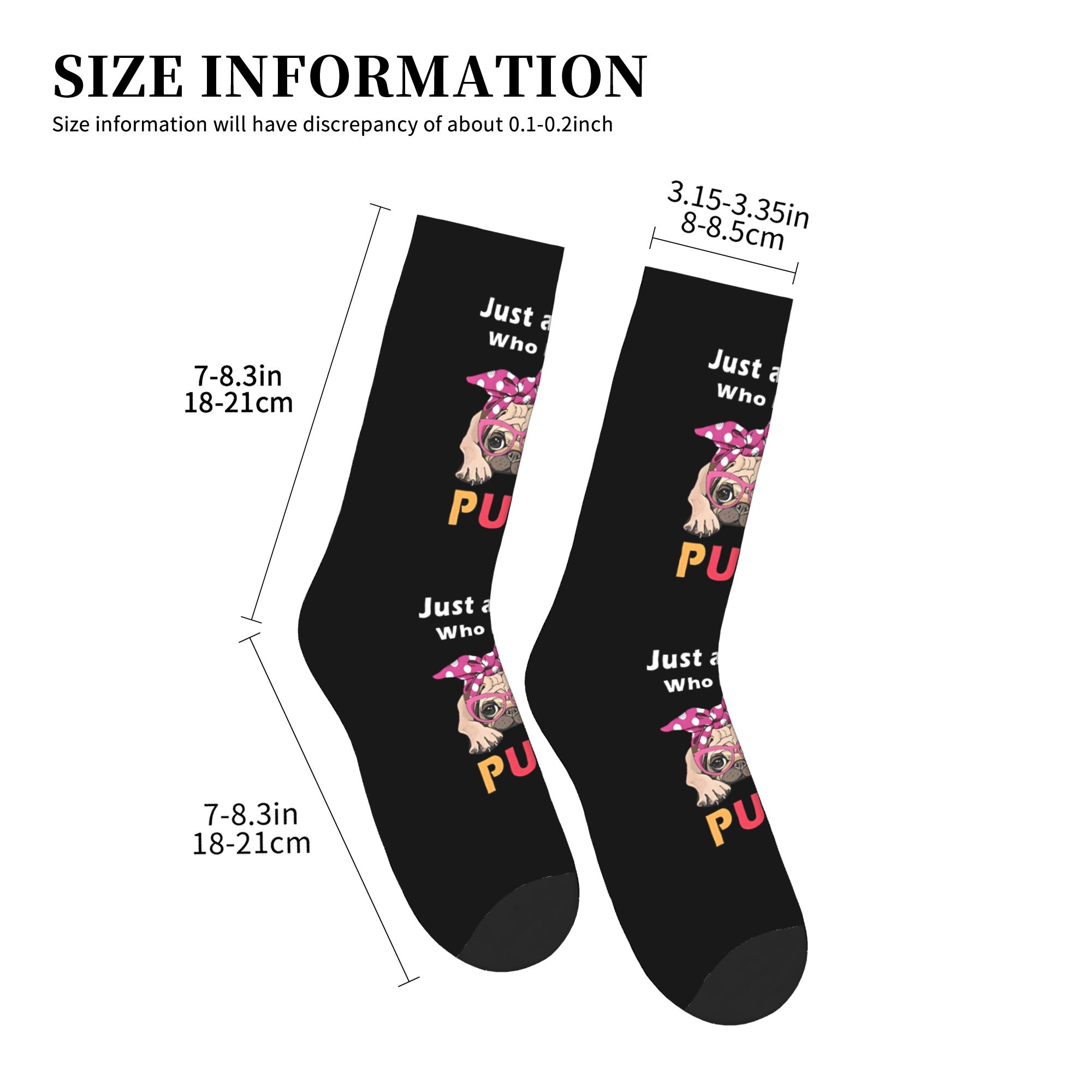 Fun Men's Just a Girl Who Love – Dress Sock Men recenzja i cena