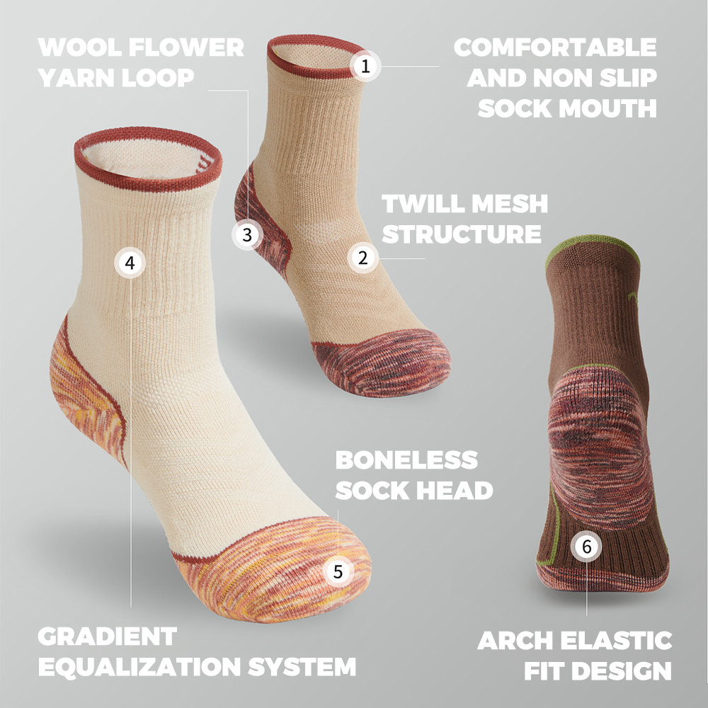 Naturehike Socks Sports Hygros – Wool Hiking Sock recenzja i cena