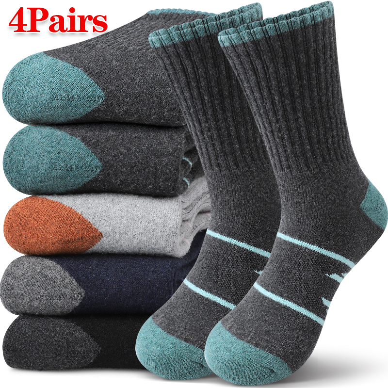 4Pairs Winter Women Mid Tube S – Wool Hiking Sock recenzja i cena