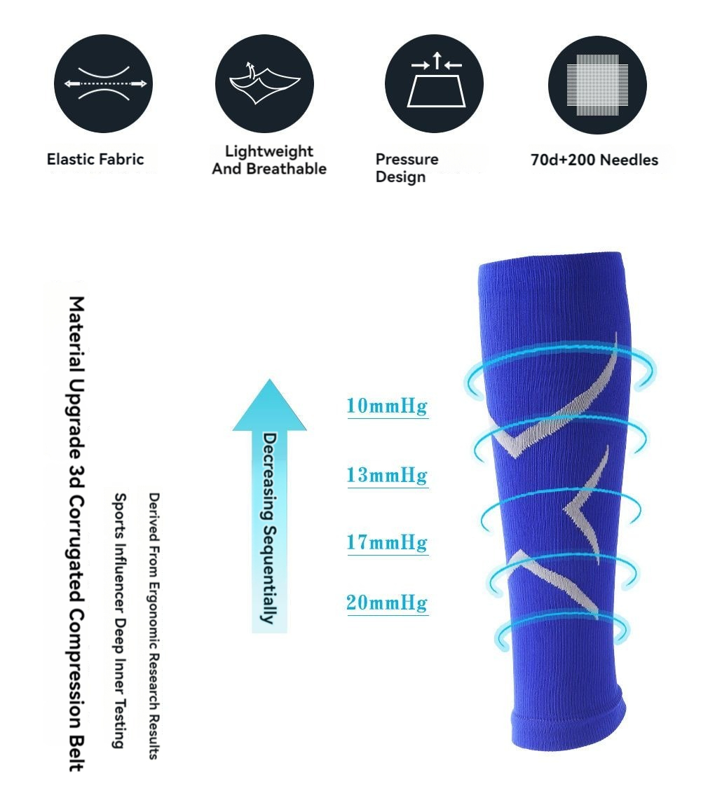 1Pairs Unisex Sports Leg Cover – Compression Sleeve Calf recenzja i cena