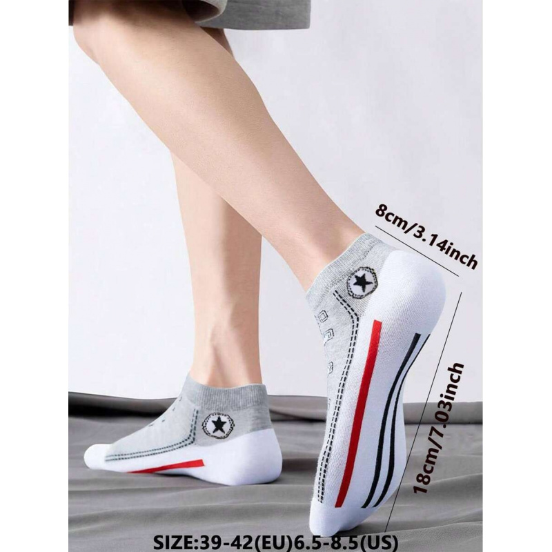 5/10 Pairs Multi-Color Breatha – Ankle Sock Low Cut recenzja i cena