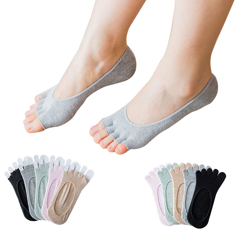Ladies Open Toe Invisible Five – Invisibility Sock Loafer recenzja i cena