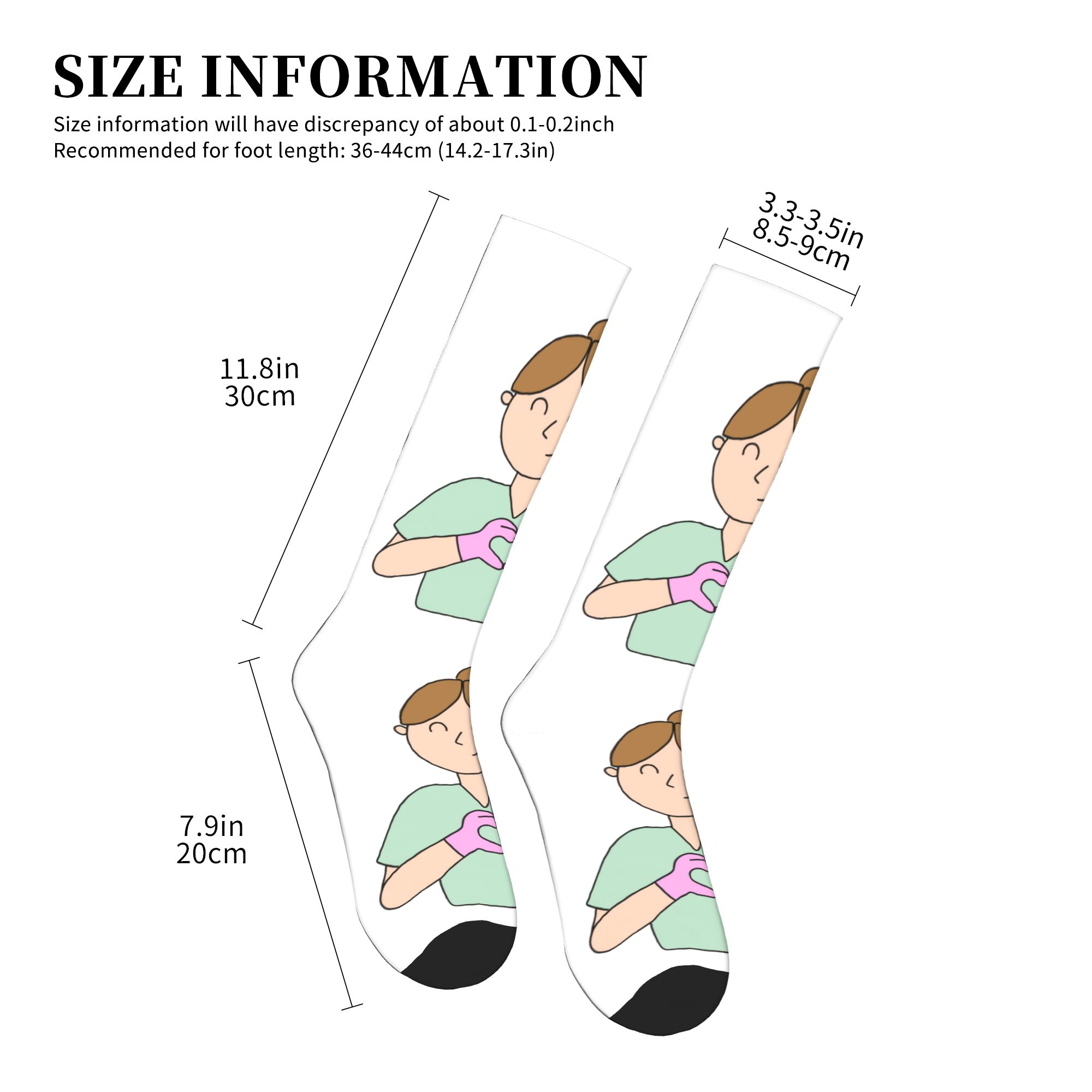 Harajuku Doctor Nurse Medical  – Compression Sock Medical recenzja i cena