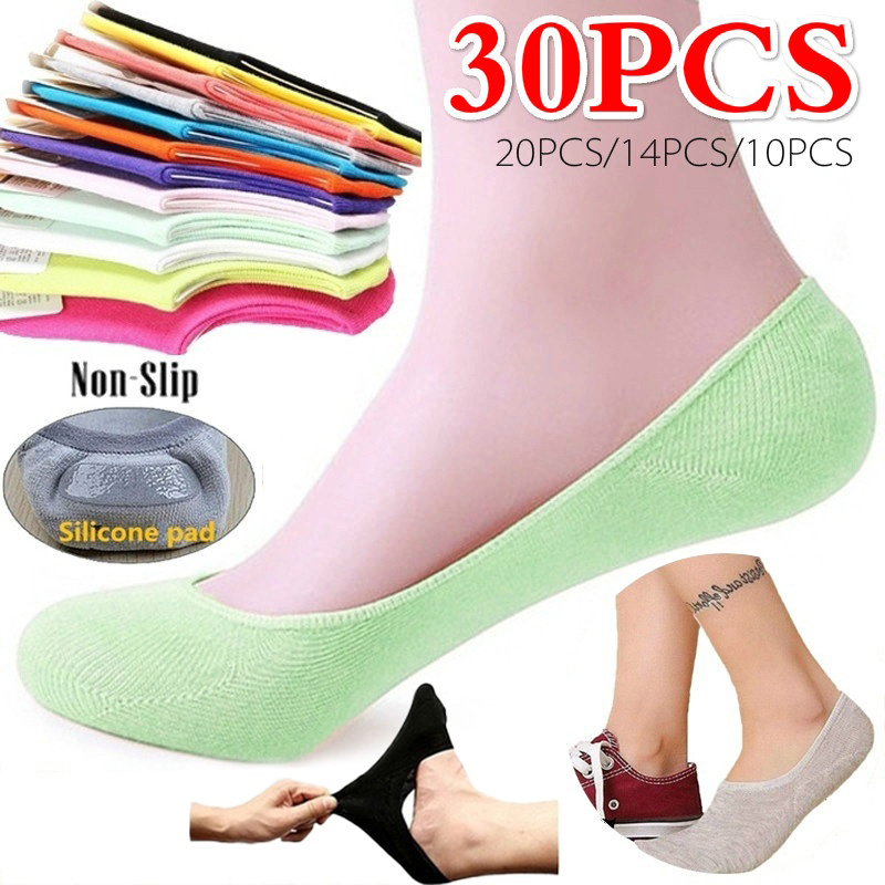 5 Pairs 10PCS Women Socks Nons – Invisibility Sock Loafer recenzja i cena