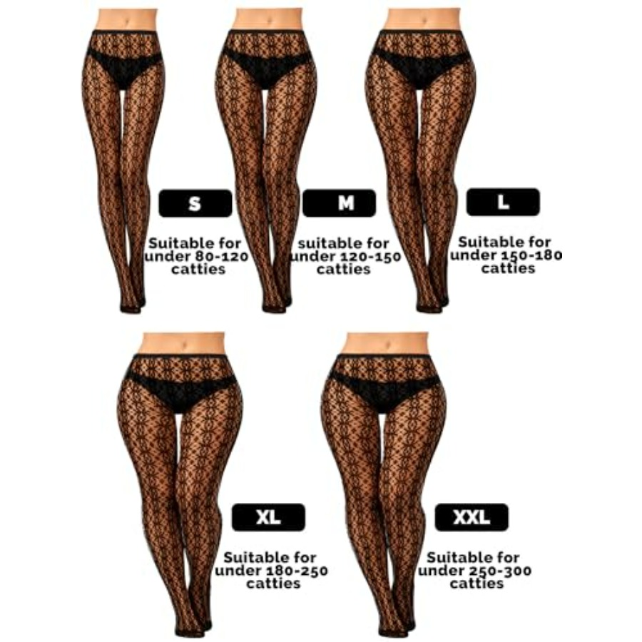 Bencailor 3 Pairs Women Rhines – Fishnet Stocking Women recenzja i cena