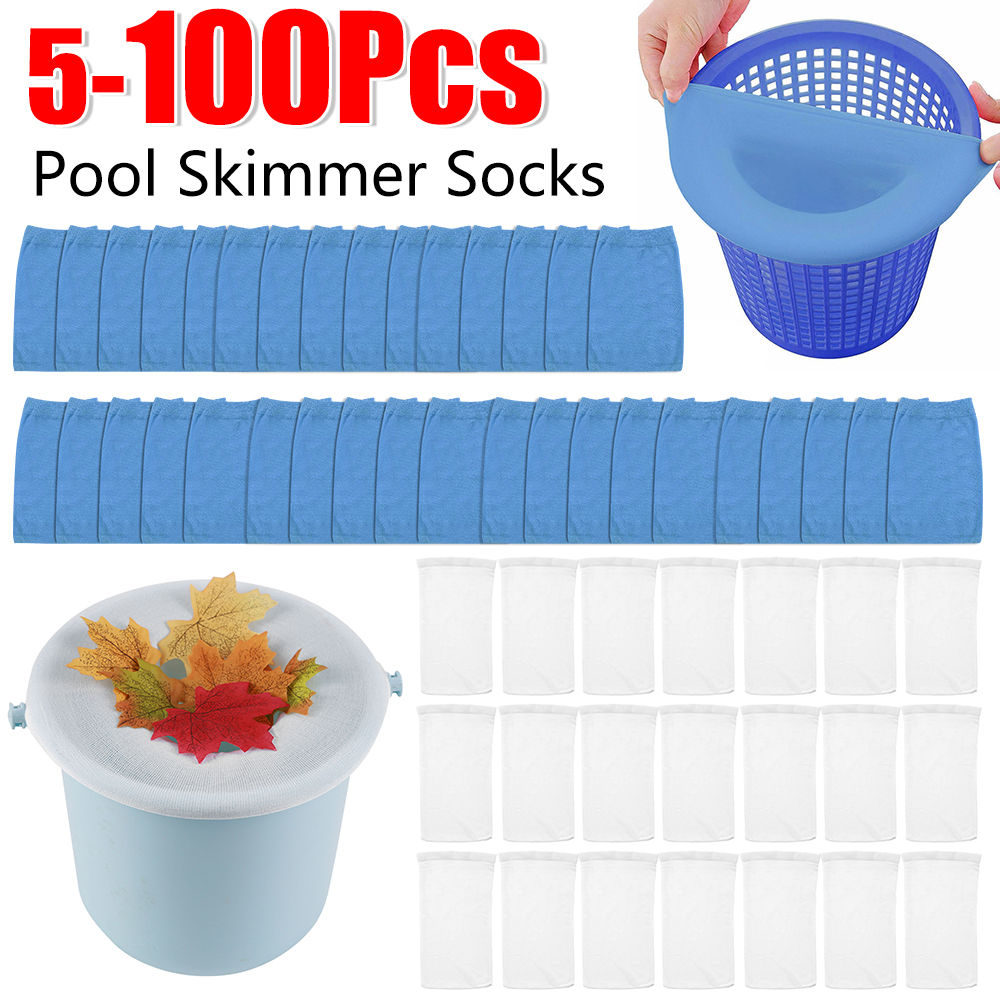 100-5PCS Pool Skimmer Socks El – Sock Organizer Tray recenzja i cena