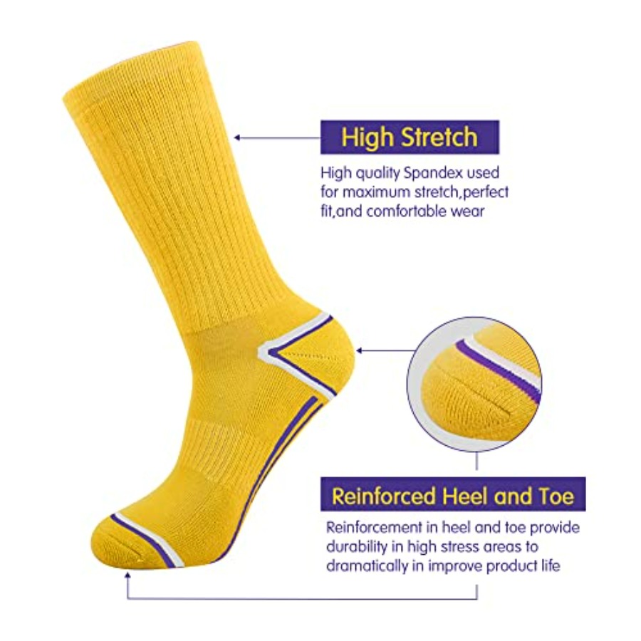 Mens 6 Pack Athletic Performan – Athletic Sock Cushion recenzja i cena