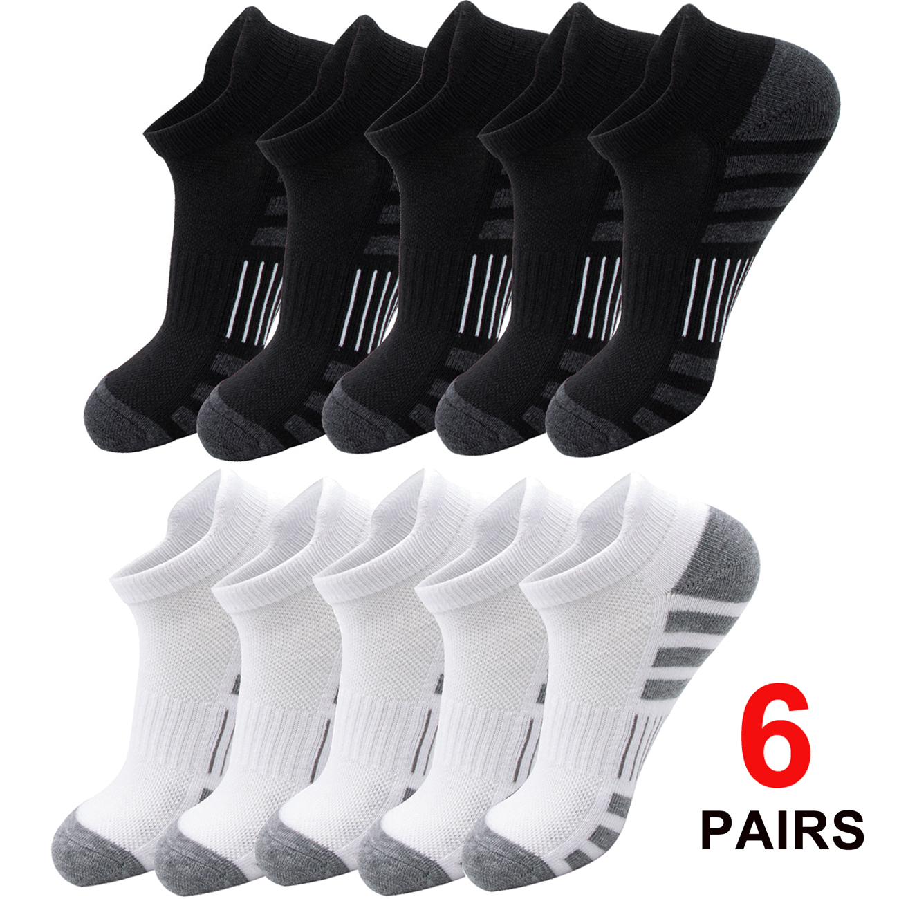 6/24 Pairs Cushioned Breathabl – Athletic Sock Cushion recenzja i cena