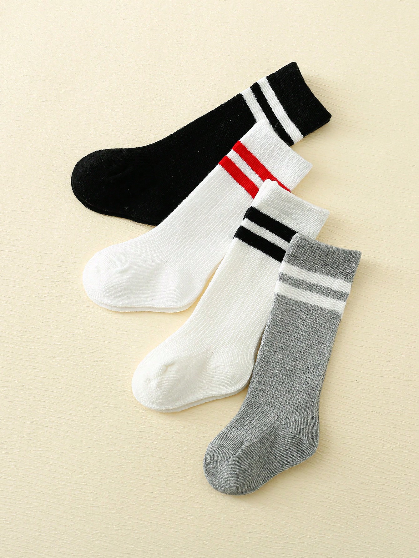 4-Pack Baby Toddler Striped Cr – Cotton Crew Sock Pack recenzja i cena