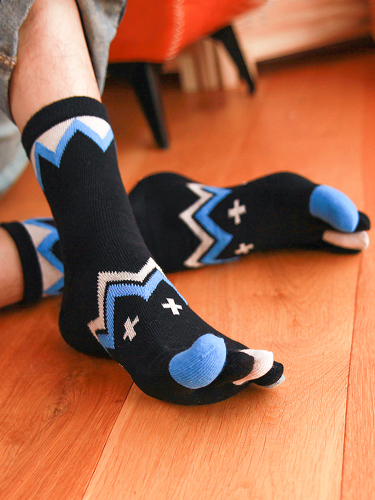 5 Pairs Four-season Pure Cotto – Toe Sock Split recenzja i cena