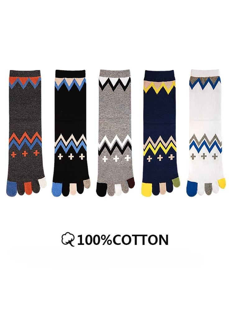 5 Pairs Four-season Pure Cotto – Toe Sock Split recenzja i cena