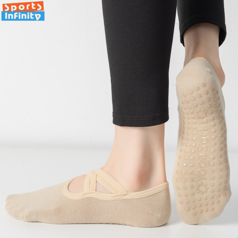 Fashion Cross Straps Backless  – Grip Sock Yoga recenzja i cena