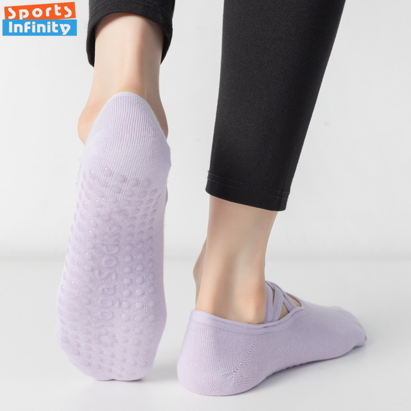 Fashion Cross Straps Backless  – Grip Sock Yoga recenzja i cena