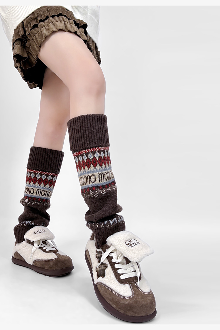 New Women's Knitted Leg Warmer – Boot Sock Slouchy recenzja i cena